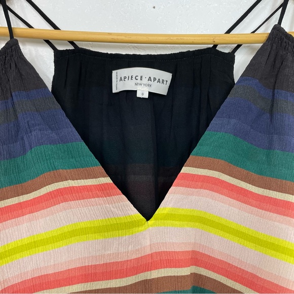 APIECE APART • Serape Print Sandro Tiers Top  Print - Picture 3 of 4
